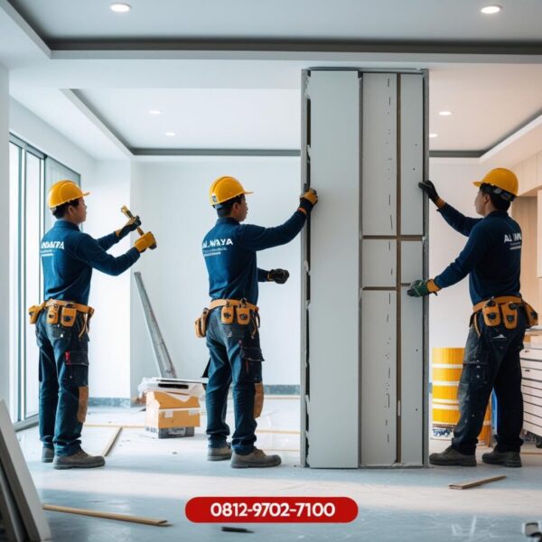 Jasa Partisi Gypsum Cikarang