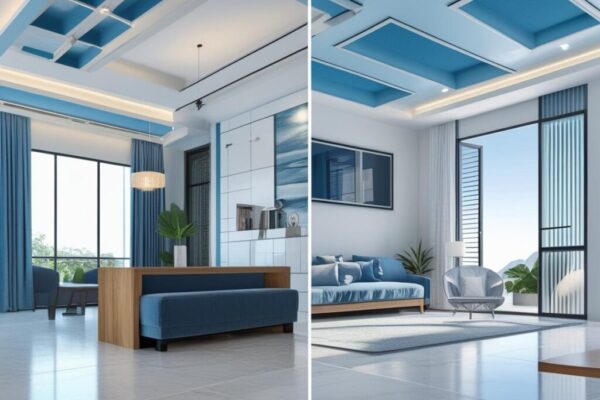 pasang plafon gypsum