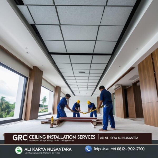 biaya pasang plafon grc