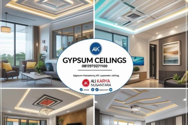 harga plafon gypsum per meter bekasi
