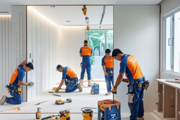 jasa pasang partisi gypsum