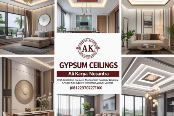 jasa plafon gypsum Tangerang Selatan